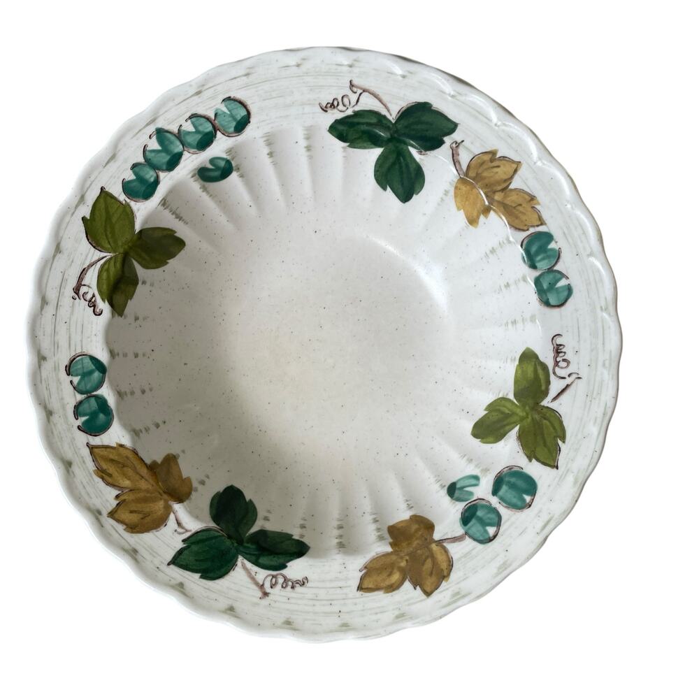 Metlox Vintage Vernon Ware Vineyard 7" Bowl Set of 3 Made in USA Mint!